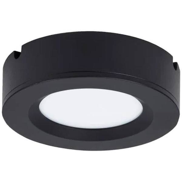 2.4 watt 12 volt Tunable Black Ultra Thin Series Dimmable Puck Light